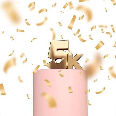 5000 Followers Thank You, 5k Followers Aesthetic, 5k Followers Background, 5k Followers Thank You Instagram, 5 K Followers, 5000 Followers, Celebration Background, Vision Board Manifestation, Social Media Followers