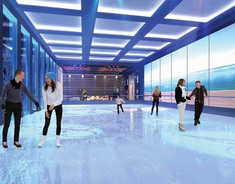 Indoor Ice Skating Rink, Secret Rooms In Houses, Roller Skating Rink, Ice Skating Rink, Sunny Isles Beach, Miami Houses, Sunny Isles, Skating Rink, Ice Rink