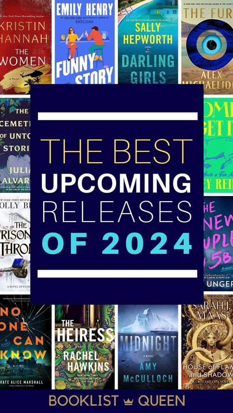 Upcoming Book Releases 2024. Take a look ahead at all the upcoming releases. Find out what the most-anticipated upcoming book releases are in the coming months. The list continually updates, so you'll always have a great list of books to read in 2024. Books To Read 2022, Books To Read In 2023, List Of Books To Read, Book Club List, Books 2022, Best Book Club Books, Books 2023, Fiction Books To Read, Book Club Reads