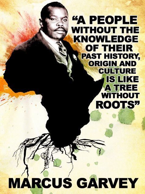 Bubbled Quotes: Marcus Garvey Quotes and Sayings Marcus Garvey, A Quote, A Man, History, Black