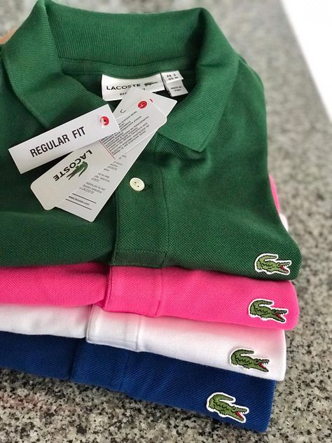 Camisas Lacoste Golf Shirt, Camisa Lacoste, Lacoste Clothing, Preppy Brands, Polo Shirt Outfits, René Lacoste, Preppy Mens Fashion, Lacoste Polo Shirts, Mens Casual Outfits Summer