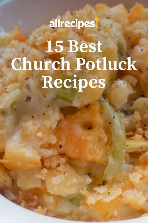 Crockpot Potluck, Church Potluck Recipes, Best Potluck Dishes, Easy Potluck Recipes, Easy Potluck, Potluck Dinner, Potluck Dishes, Cooking For A Crowd, Cookout Food