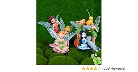 6Pcs Flower Fairy Pixie Fly Wing Family Miniature Flower Fairy Girls Dollhouse Garden Ornament Accessories: Amazon.co.uk: Kitchen & Home Fairies Cake, Neat Gift Ideas, Girls Dollhouse, Dollhouse Garden, Small Flower Pots, Mini Fairy Garden, Fairy Garden Decor, Cartoon Gift, Flower Fairies