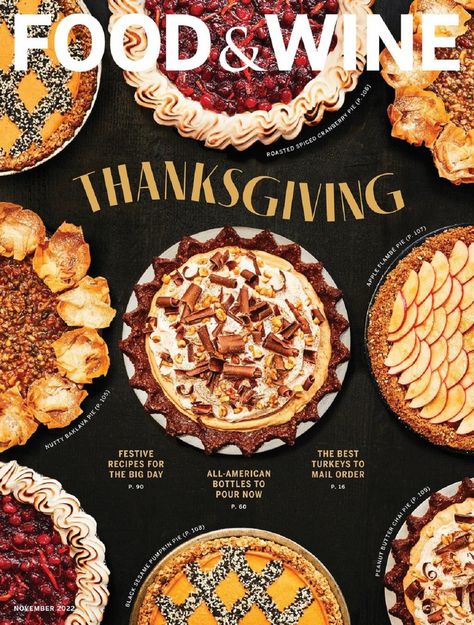 FOOD & WINE November 2022 Wine Buying Guide, Best Turkey Recipe, Wine Magazine, Recipes Simple, Now Foods, Entertaining Ideas, Spiced Apples, Cooking Light, Food Magazine