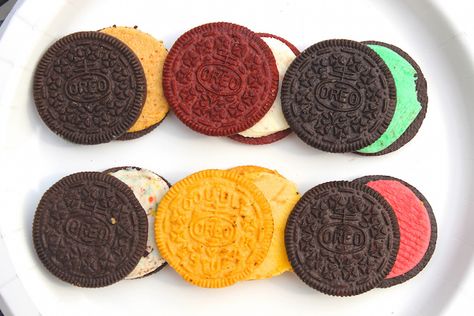 Oreo Snacks, National Oreo Day, Weird Oreo Flavors, Lemon Oreos, Oreo Bars, Cheesecake Truffles, Golden Oreo, Oreo Flavors, Marshmallow Treats