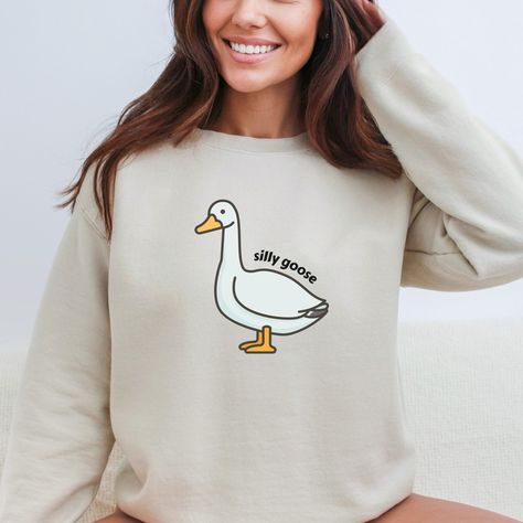 Silly Goose Sweatshirt, Silly Goose, Silly Goose University, Silly Goose Shirt, Unisex Silly Goose University Shirt,Funny Men's Sweatshirt Silly Goose University, Goose Sweatshirt, University Shirt, Silly Goose, University Sweatshirts, Vinyl Print, Funny Sweatshirts, Fit Style, Man Humor