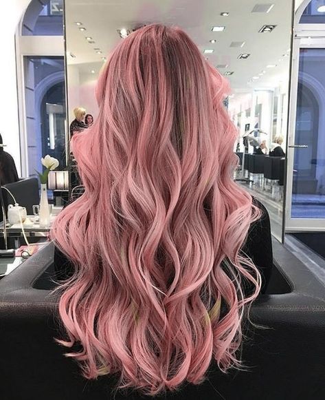 Hair Colour Rose Gold, Rose Gold Halo Hair, Blush Pink Balayage, Rose Gold Hair Pale Skin, Hair Colour Ideas For Blondes Rose Gold, Rose Gold Hair With Highlights, Light Pink Hair Brown Roots, Coloured Hair Pastel, Dusty Rose Blonde Hair