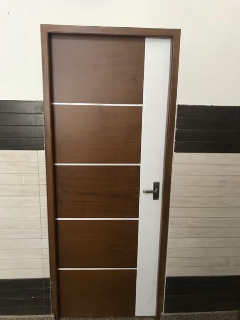 Sanmaika Door Design For Bedroom, Door Design Sanmaika, Plus Door Design Mica, Flash Door Design Sunmica, Flush Door Design Modern Mica, Door Sunmica Design, Grey Doors White Trim, Laminate Door Design Ideas, Flush Door Design Modern Sunmica