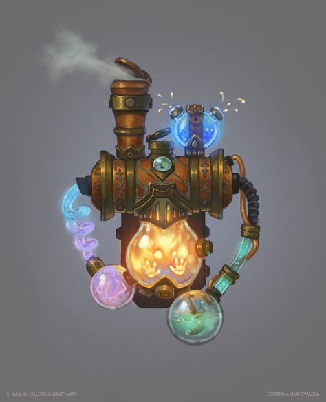 ArtStation - Alchemist's lab, Ekaterina Shapovalova Props Concept, Dnd 5e Homebrew, Fantasy Props, Game Props, Dnd Art, D&d Dungeons And Dragons, Dungeons And Dragons Homebrew, Fantasy Concept Art, Prop Design