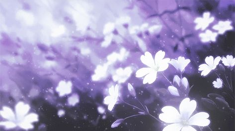 9391cdafe739ae11eeb04b904835e643.gif (500×280) Anime Flower, Gif Background, Flowers Gif, Flowers Purple, Anime Gifs, Banner Gif, Gif Pictures, Aesthetic Painting, Aesthetic Gif