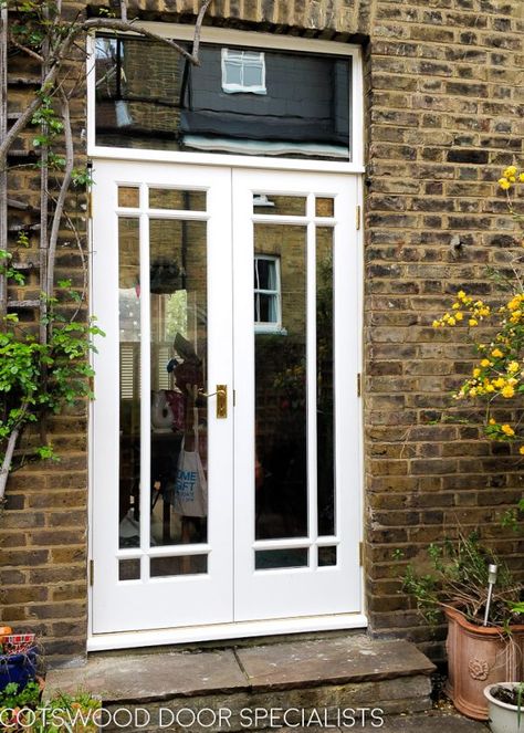 Victorian French Doors, Glazing Techniques, French Victorian, Door Manufacturer, House Front Door, Victorian Terrace, Door Sets, Patio And Garden, Kitchen Extension