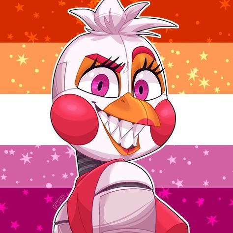 Fnaf Merchandise, Icons Fnaf, Funtime Chica, The Mangle, Glamrock Chica, Creepy Games, Pride Icons, Fnaf 5, Fnaf Fanart