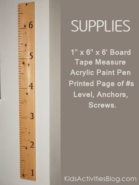 Diy Measure Board Ruler Growth Charts, Diy Growth Chart Ruler Cricut, Giant Ruler Growth Chart Diy, Giant Ruler, Kid Height Ruler Growth Charts, Kid Measuring Board Growth Ruler, Wall Growth Chart, Growth Ruler, Growth Chart Ruler