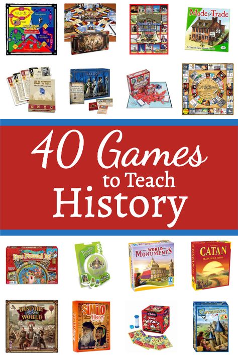 100 Educational Games for Homeschooling - Our Journey Westward Homeschooling Middle School, Social Studies Games, Homeschool Games, Teaching Us History, Games For All Ages, History Games, Unit Studies Homeschool, Homeschool Middle School, Homeschooling Tips