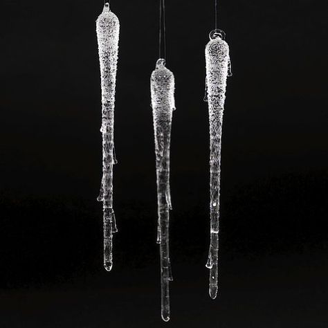 Kurt Adler Icicle Christmas Ornament, Set of 6 Kurt Adler http://www.amazon.ca/dp/B0028G5I9M/ref=cm_sw_r_pi_dp_NEuKub1PPPM7B Upper West Side New York, West Side New York, Christmas Tree Trimming, Realistic Artificial Christmas Trees, Icicle Ornaments, Glass Ball Ornaments, Glass Christmas Tree Ornaments, Ornament Box, Fused Glass Ideas