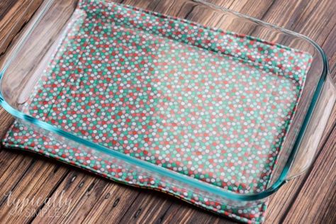 Hot Pad Sewing Tutorial - Typically Simple Hot Pad Runner Tutorial, Large Hot Pad Free Pattern, Large Hot Pads Sewing Patterns, Casserole Dish Hot Pad Pattern, Sewing Hot Pads Pot Holders Free Pattern, 9x13 Hot Pad Tutorial, Large Hot Pad Pattern, Hot Pad Sewing Pattern, Oversized Hot Pad