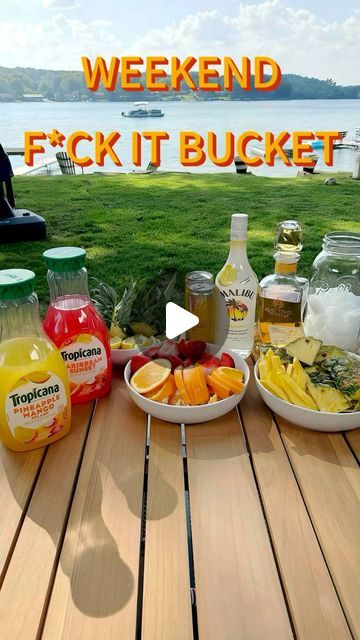 Shannon Nelson | TheShannyKate on Instagram: "Weekend F*CK IT BUCKET!

Oh my gosh this was so amazing!!! Comment 'BUCKET' and I'll send you a DM with the supplies I used. 

#Weekend #weekendvibes #summerdrinks #drinkrecipes #easyrecipes #walmartcreatorchallenge 

Drink Recipes | Summer Drinks | Party Drinks | Voodoo Bucket" Summer Bucket Drinks, Bucket Alcohol Drinks, Bucket Drinks Alcohol Recipes, Drink Bucket Recipes, Boozy Bucket Recipes, Beach Bucket Drinks Alcohol Party Ideas, Drinks In A Bucket, Drink Bucket Ideas, Bucket Drinks Alcohol Party Ideas