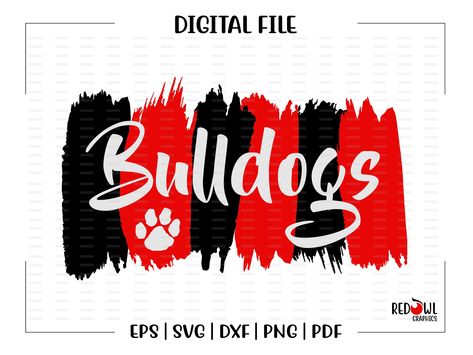 Bulldogs Svg, Bulldog Svg, Quilt Rack, School Svg, Digital Svg, High Resolution Picture, File Types, Eps Vector, Vector File