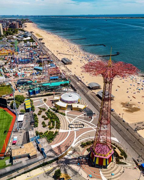 Cony Island, Best Facebook, Manhattan Ny, American Road Trip, New York City Travel, Coney Island, I ❤ Ny, City Trip, Island Beach