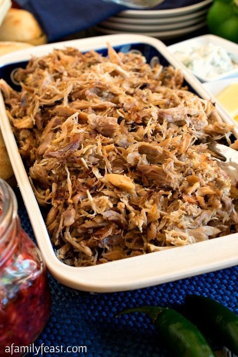 Zesty Pulled Turkey - A delicious recipe made with leftover turkey. Use on sliders, in tacos, quesadillas and more! Shredded Recipes, Pulled Turkey Recipes, Bbq Pulled Turkey, Family Feast Recipes, Pulled Turkey, Turkey Sauce, Shredded Turkey Recipes, Turkey Meatball Soup, Pumpkin Cheesecakes