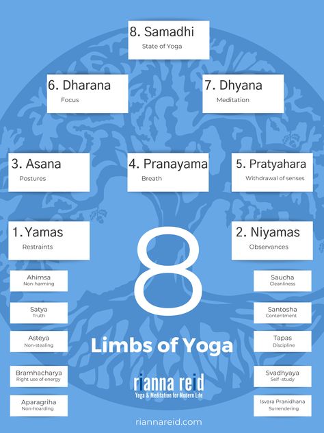 Yoga Knowledge, Limbs Of Yoga, Walk Dance, 8 Limbs Of Yoga, Yoga Facts, Yoga Movement, Yoga Poster, Kundalini Yoga, Chakra Meditation