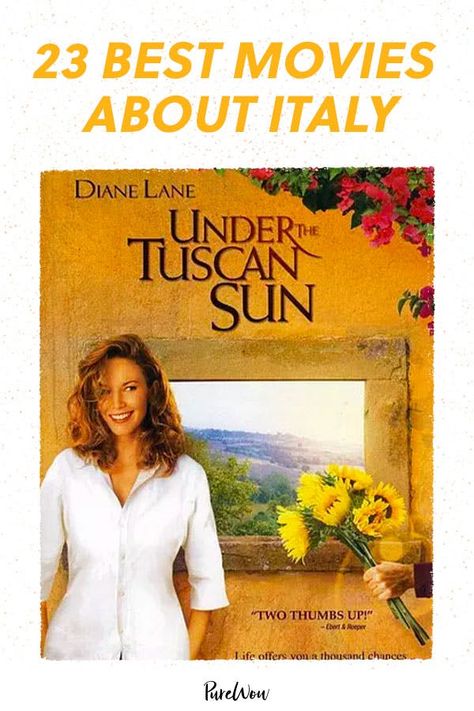 Under The Tuscan Sun Movie, Raoul Bova, Fire Movie, Everything She Wants, Avengers Film, Maze Runner Movie, Under The Tuscan Sun, Diane Lane, Mel Gibson