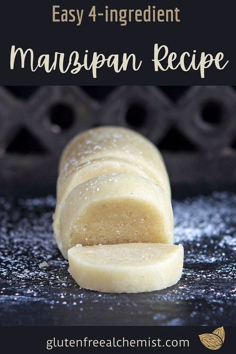 Nut Free Marzipan Recipe, Homemade Marzipan Recipe, Marzipan Recipe, Almond Meal Cookies, Gf Baking, Almond Flour Cookies, Food Blogging, Easter Food, Baking Recipes Cookies