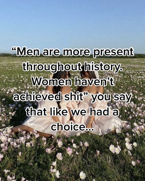 #whisper #whispers #facts #women #history Women Who Changed History, Feminist Women In History, History Whispers, Women History, Women Rights, Whispers Controversial, Controversial Whispers, String Theory, You're Amazing