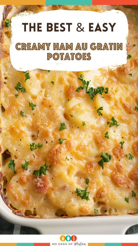 Ham And Augratin Potatoes Crock Pot, Cheesy Scalloped Potatoes And Ham Oven, Ham And Potatoes Au Gratin, Au Gratin Potatoes And Ham, Au Gratin Potato Casserole, Cheesy Scalloped Potatoes And Ham, Au Gratin Potatoes Recipe, Gratin Potatoes Recipe, Ham And Potatoes