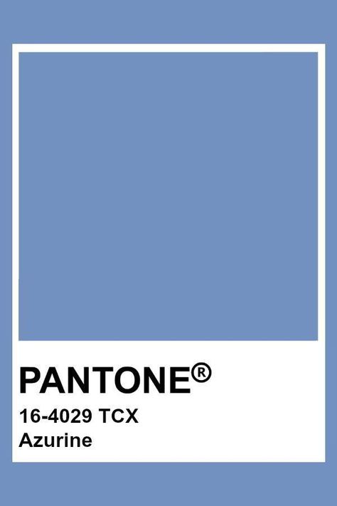 Pantone Azul, Pantone Tcx, Pantone Color Chart, Pantone Swatches, Pantone Palette, Color Symbolism, Pantone Colour Palettes, Color Chip, Color Inspo