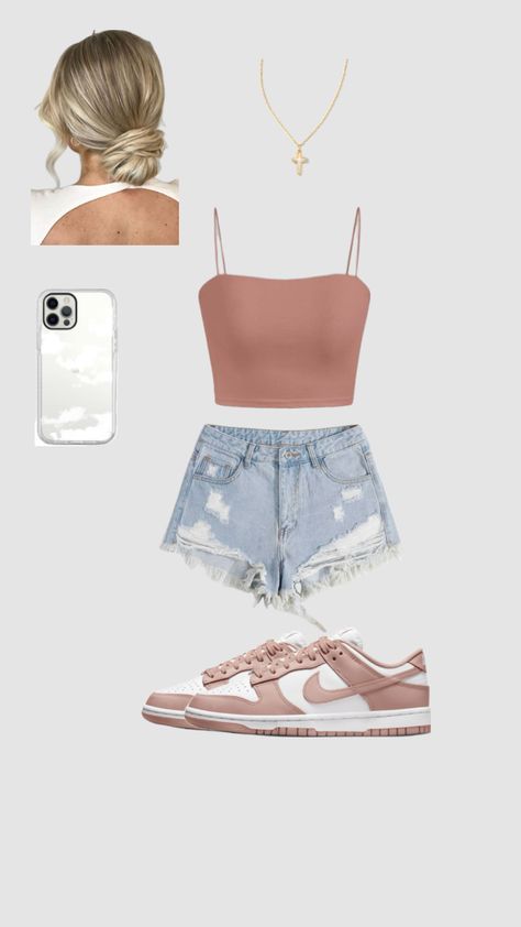 Preppy Summer Outfits, Cute Dress Outfits, Outfit Inspo Casual, Casual Preppy Outfits, Trendy Outfits For Teens, Cute Lazy Day Outfits, Cute Preppy Outfits, Trendy Summer Outfits, Easy Trendy Outfits