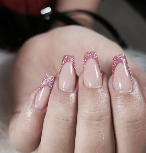 Simple Acrylic Nails, Glow Nails, Classy Acrylic Nails, Pretty Gel Nails, Acrylic Nails Coffin Short, Pink Acrylic Nails, Fire Nails, Funky Nails, Pretty Acrylic Nails