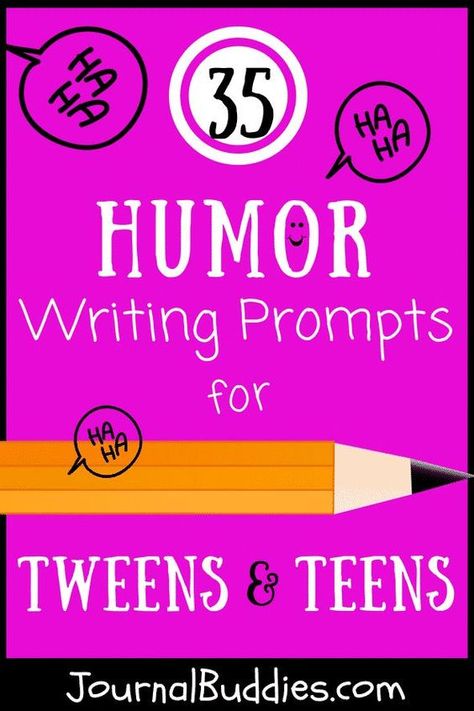 Funny Story Ideas, Teen Writing Prompts, Humor Writing, Journal Prompts For Teens, Homeschool Writing Prompts, Fun Writing Prompts, Journal Prompts For Kids, Kindergarten Writing Prompts, Laughter Is The Best Medicine