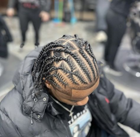 Braids For Men With Fade, Cornrow Braids For Men, Cornrows Men, Boy Braid Styles, Men Hairstyle Ideas, Cornrow Styles For Men, Twist Hair Men, Mens Twists Hairstyles, Cornrow Braids Men