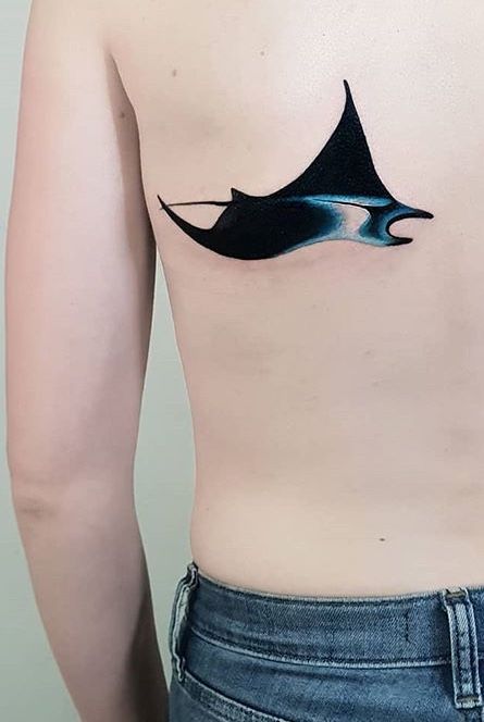 Colorful Stingray Tattoo, Giant Manta Ray Tattoo, Manta Tattoo, Pine Tattoo, Giant Manta, Stingray Tattoo, Ray Tattoo, Shell Tattoos, Pirate Tattoo