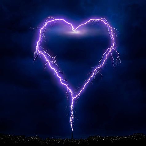 Heart Lightning, Heart Shapes, Neon Signs, Neon, Portfolio