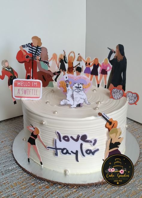 Harry Styles And Taylor Swift Birthday Cake, Taylor Swift Lover Cake Ideas, Taylor Swift Birthday Cake Reputation, Eras Tour Cake Ideas, Birthday Cake Ideas Taylor Swift, Taylor Swift Bolo, Eras Tour Birthday Cake, Taylor Swift Eras Tour Cake, Taylor Swift Cumpleaños