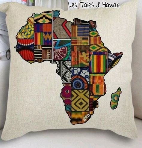 Afro Model, African Fabric Accessories, African Throw Pillows, Afro Beats, African Museum, Afrocentric Decor, Diy Headboard Upholstered, Africa Art Design, African Inspired Decor