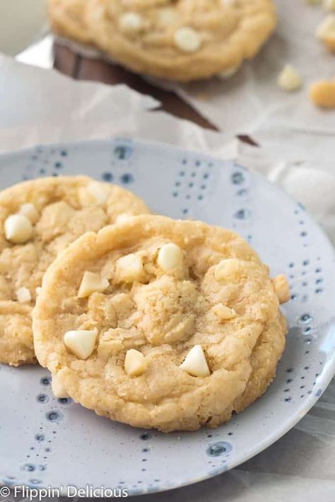 Gluten Free White Chocolate Macadamia Nut Cookies Recipe Unique Deserts, Macadamia Nut Cookies Recipe, Chocolate Macadamia Nut Cookies, Best White Chocolate, White Chocolate Macadamia Nut Cookies, White Chocolate Macadamia Nut, Macadamia Nut Cookies, Nut Cookies, Dairy Free Cookies