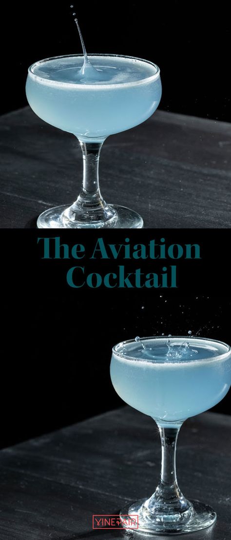 Cocktail Flight, Aviator Cocktail, Aviation Recipe, Aviation Cocktail Recipes, Futuristic Cocktails, Aviator Cocktail Recipe, The Aviation Cocktail, Aviation Gin Cocktails, Easy Gin Cocktails