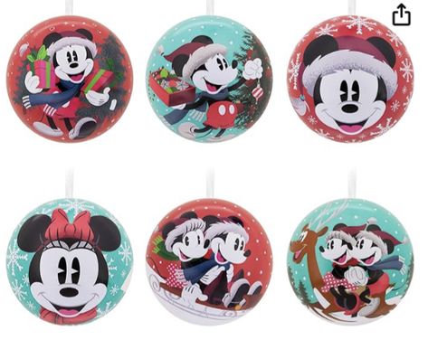 #ad , About this item Trim the tree with 12 fun tin ball Hallmark Christmas ornaments with a Disney Mickey Mouse and Disney Minnie Mouse theme. Two each of six double-sided designs feature images of the characters and patterns. Great Christmas gift idea for fans of Disney Mickey Mouse and Disney Minnie Mouse. Mickey Gingerbread Christmas Tree, Disney Themed Christmas Trees, Disney Christmas Tree Theme, Mickey Mouse Ornaments, Disney Christmas Tree, Disney Christmas Ornaments, Minnie Mouse Theme, Metal Ornaments, Hallmark Christmas Ornaments