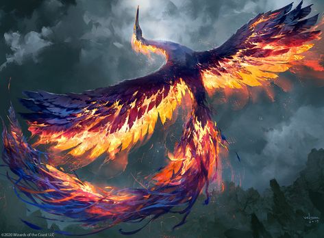 ArtStation - Spellfire Phoenix, Svetlin Velinov Fenix Bird, Phoenix Wallpaper, Phoenix Artwork, Mystical Animals, Mtg Art, Phoenix Art, Anime Karakterek, Mythical Animal, 1080p Wallpaper