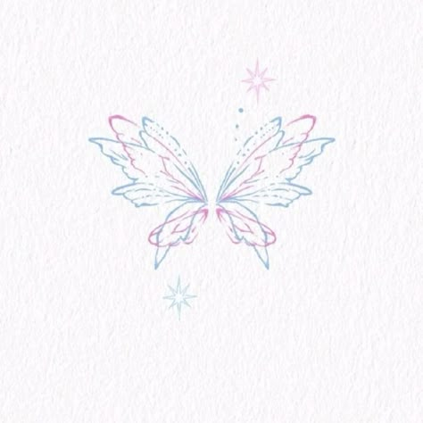 Fairy Wing Tattoos, Butterfly Wing Tattoo, Small Girly Tattoos, Wing Tattoo Designs, Small Pretty Tattoos, Cute Little Tattoos, Above Elbow, Fairy Tattoo, Discreet Tattoos