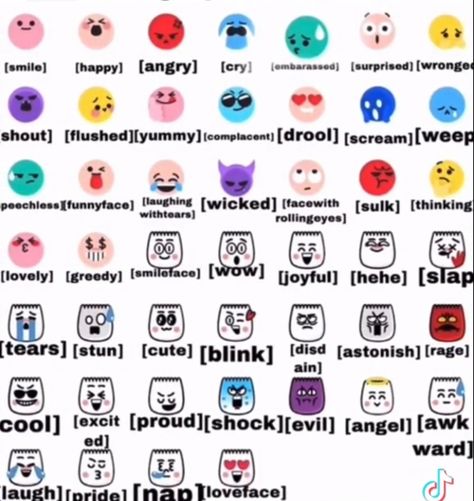 Tiktok Emoji, Emoji Codes, Emoji List, Cute Emoji Combinations, Cute Nicknames, Emoji Backgrounds, Emoji Combinations, Cute Emoji, Wallpaper Stickers