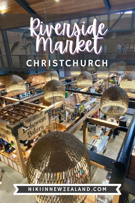 Interested in going to Riverside Market in Christchurch, New Zealand? Read on for Riverside Market food, best food at Riverside Market, how to get to Riverside Market, things to do in Christchurch, best coffee in Christchurch, rainy day activities Christchurch, and more! // #newzealand #christchurch #riversidemarket Things To Do In Christchurch, New Zealand Christchurch, Riverside Market, New Zealand Cities, New Zealand Itinerary, North Island New Zealand, New Zealand Food, New Zealand Adventure, New Zealand Travel Guide