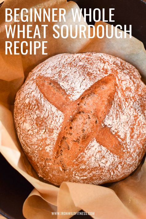 Easy Whole Wheat Sourdough Bread Recipe, Whole Wheat Sourdough Discard Recipes, Whole Grain Sourdough Bread Recipe, Whole Wheat Sourdough Bread Recipe, Wheat Sourdough Bread Recipe, Whole Wheat Sourdough Bread, Wheat Sourdough Bread, Starter Bread, Easy Sourdough Bread Recipe