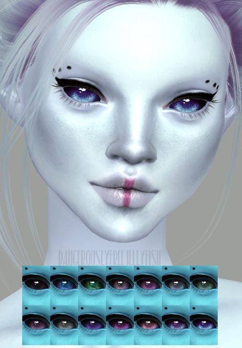 Sims 4 Whisper Eyes, Maxis Match Eyes, Vampire Eyes, Alt Goth, Types Of Eyes, Goth Y2k, Pinterest Makeup, Sims 4 Update, Electronic Art