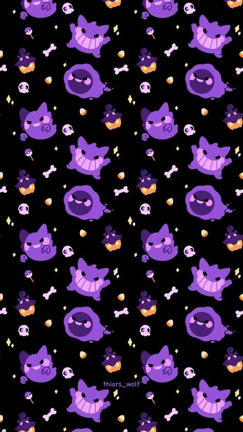 Halloween Pokemon, Helloween Wallpaper, Ghost Type Pokemon, Pokemon Halloween, Halloween Wallpaper Iphone Backgrounds, Halloween Wallpaper Backgrounds, Ghost Pokemon, Pokemon Backgrounds, Halloween Wallpaper Cute