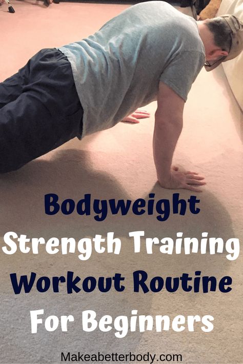 Bodyweight Strength Training At Home Workout Routine For Beginners: Isometric Exercise - Make A Better Body At Home Workout Routine, Workout Routine For Beginners, Strength Training At Home, Best Beginner Workout, Bodyweight Strength Training, Home Workout Routine, Home Workout Men, Workout Man, Strength Training For Beginners