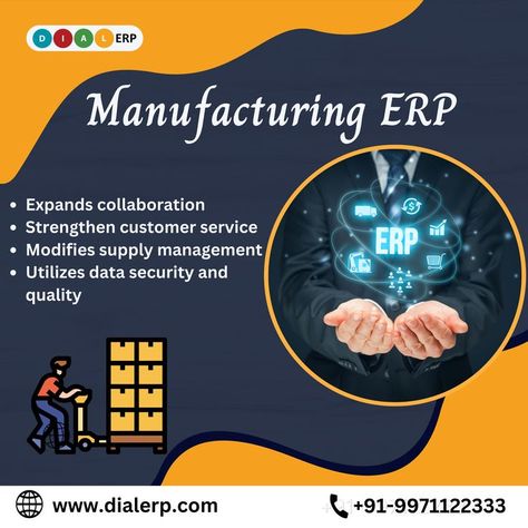 Control Your Entire Operations like Production Planning & Execution, Quality, and Maintenance. Manufacturing ERP fully customizable ERP system with industry-ready templates. —------------------------------------------------------- Boost your business with #DialERP Book Your Free #DEMO Today. Phone no ☎️.- +91 9971122333, +91 9953069434 Website 🌐 - www.dialerp.com Read Our Blog:https://erpcrmprovider.com/erp-software-for-small-business.html Software Creative Ads, Offer Ads, Production Planning, Erp Software, Erp System, Data Security, Software, Small Business, How To Plan